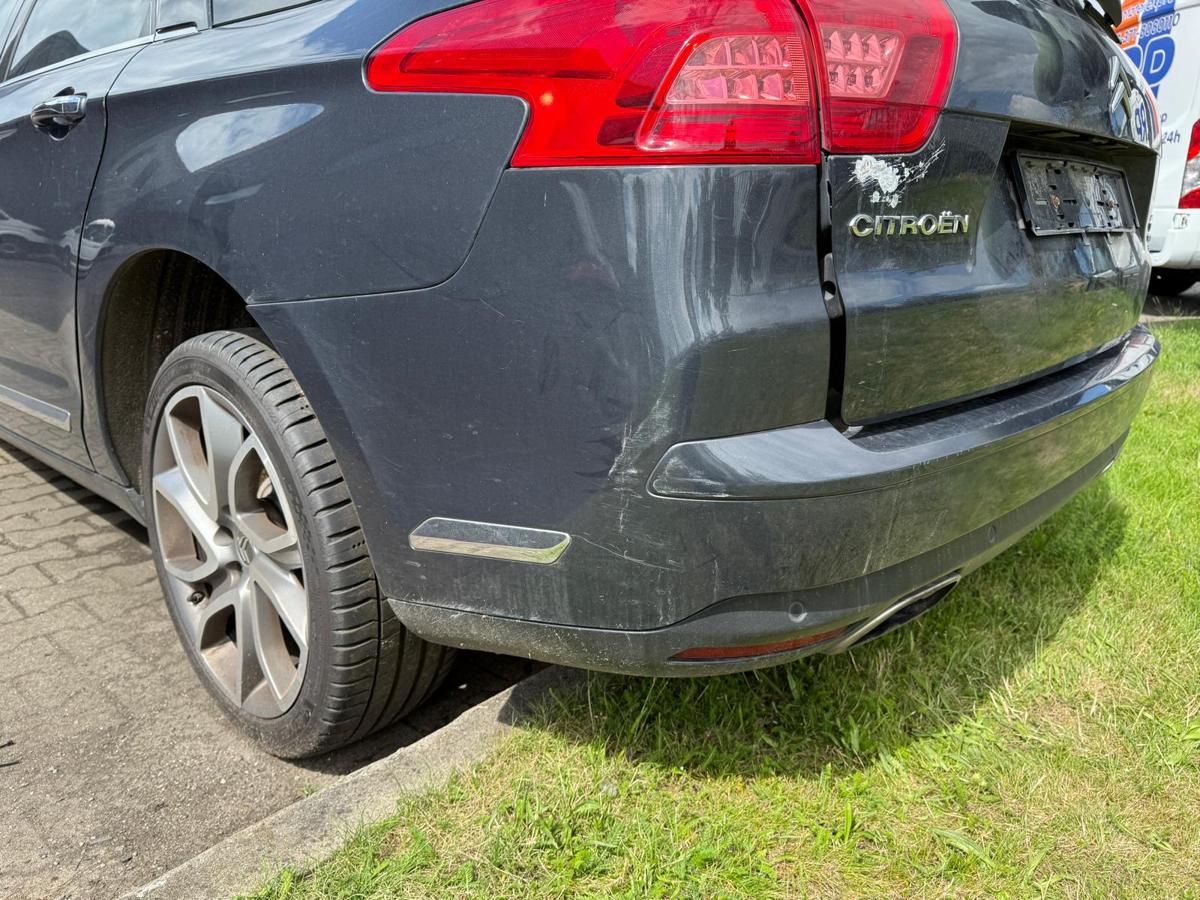 Citroen C5 original Stoßstange Stoßfänger hinten EYP Fulminatorgrau Kombi BJ10